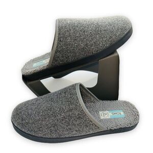 Toms Harbor Slip-on Slippers Grey Men's 10